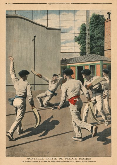 Fatal Basque Pelota, illustration from 
